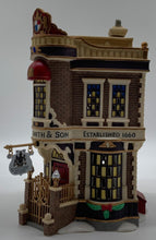 Load image into Gallery viewer, Retired Dept 56- Dickens&#39; Village &quot;Brightsmith &amp; Sons, Queens Jewelers&quot;
