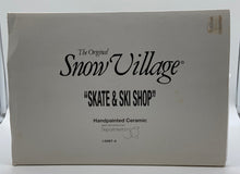 Load image into Gallery viewer, Dept 56. Snow Village &quot;Skate Ski Shop&quot; box
