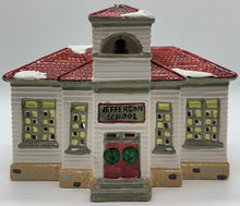 Load image into Gallery viewer, Dept 56- Snow Village &quot;Jefferson School&quot; 
