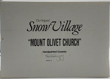 Load image into Gallery viewer, Department 56- Snow Village &quot;Mount Olivet Church&quot;
