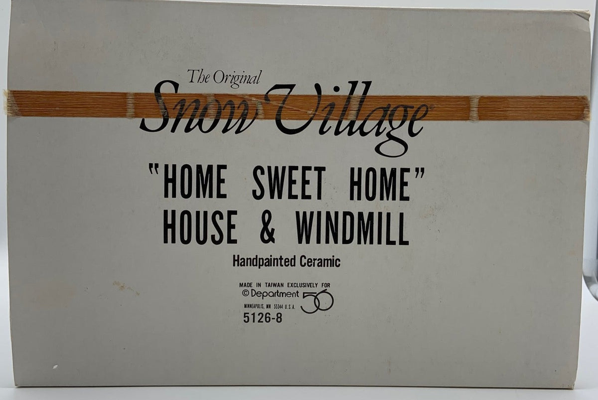 Department 56- Snow Village "Home Sweet Home" 
