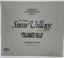 Load image into Gallery viewer, Department 56- Snow Village &quot;Italiante Villa&quot;
