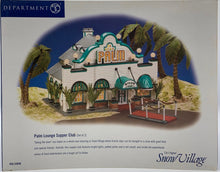 Load image into Gallery viewer, retired Dept 56- Snow Village &quot;Palm Lounge Supper Club&quot;
