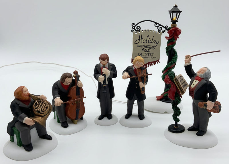 Dept 56- Dickens' Village "Holiday Quintet"