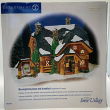 Load image into Gallery viewer, Department 56- Snow Village &quot;Moonlight Bay Bunk and Breakfast&quot; 
