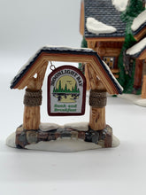 Load image into Gallery viewer, Dept 56- Snow Village &quot;Moonlight Bay Bunk and Breakfast&quot;  sign
