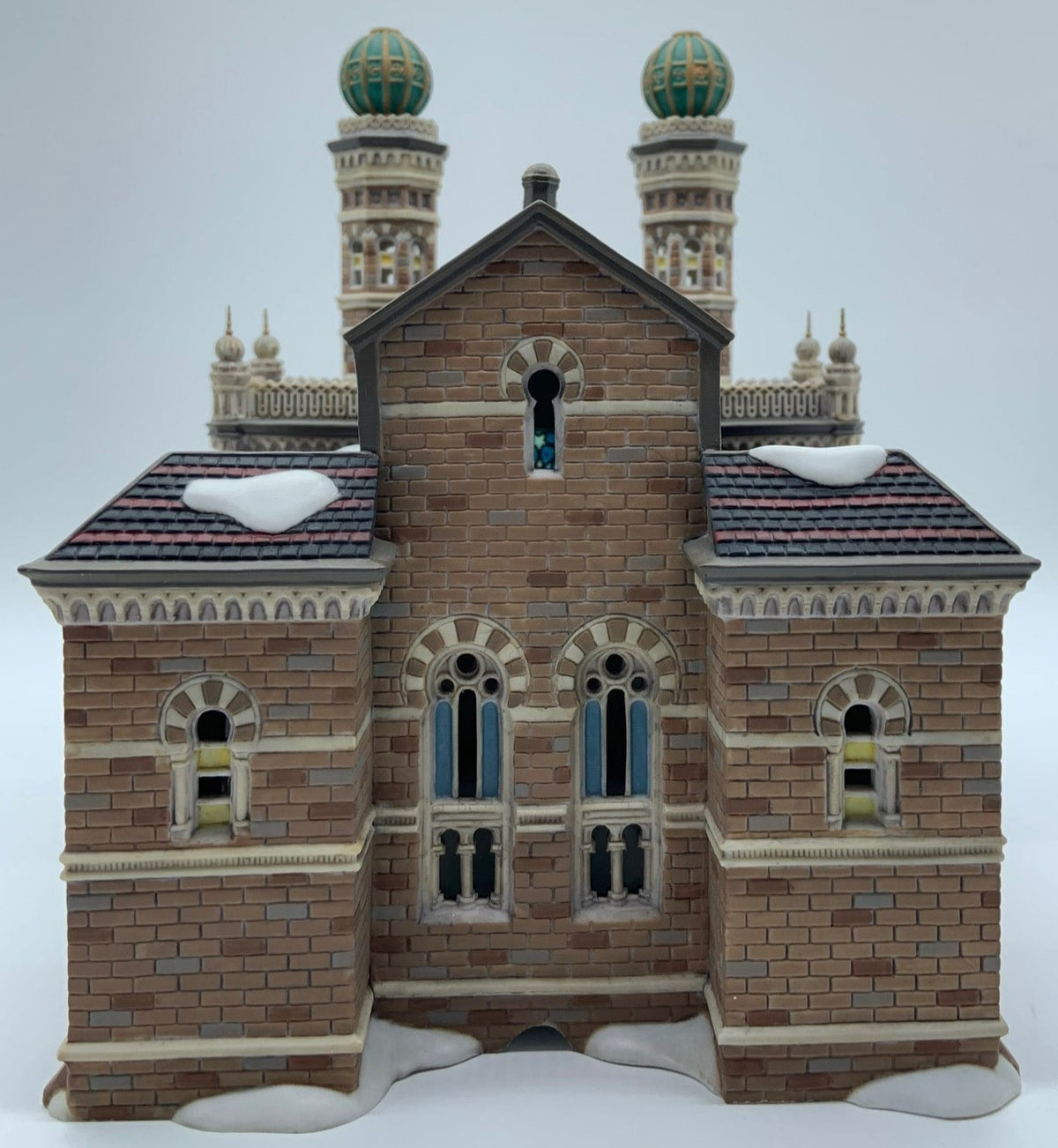 Dept 56- Christmas in the City "Central Synagogue" back