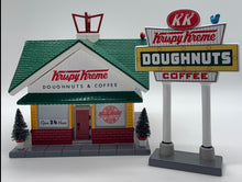 Load image into Gallery viewer, Dept 56- Snow Village &quot;Krispy Kreme Doughnut Shop&quot; 
