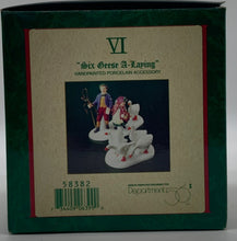 Load image into Gallery viewer, Department 56 Dickens&#39; Village &quot;Six Geese A-Laying&quot;
