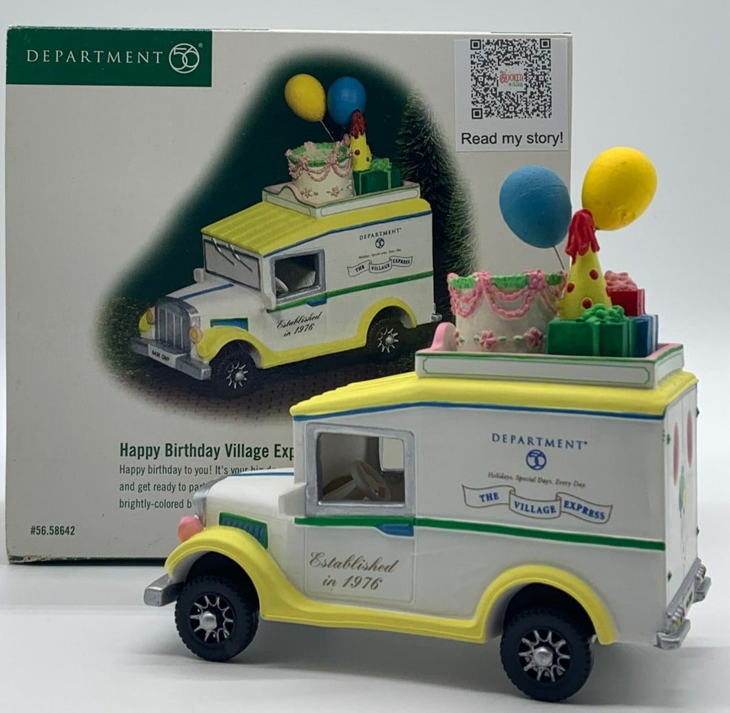 Dept 56- Village Express Van 