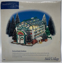 Load image into Gallery viewer, Retired Department 56- Snow Village &quot;The Secret Garden Greenhouse&quot; 
