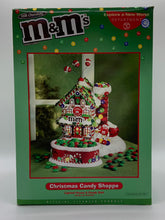 Load image into Gallery viewer, Department 56- M&amp;M&#39;s &quot;Christmas Candy Shop&quot; box
