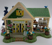 Load image into Gallery viewer, Retired Dept 56- Snow Village Easter &quot;Lily&#39;s Nursery &amp; Gifts&quot;
