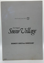 Load image into Gallery viewer, Department 56- Snow Village "Bronner's Christmas Wonderland"  box
