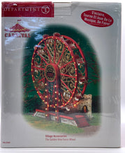 Load image into Gallery viewer, Dept 56- Carnival &quot;the Golden Vine Ferris Wheel&quot; animated
