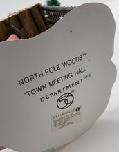 Load image into Gallery viewer, Retired Department 56- North Pole Woods &quot;Town Meeting Hall&quot;
