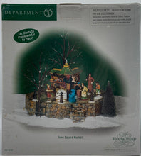 Load image into Gallery viewer, Dept 56- Dickens&#39; Village &quot;Town Square Market&quot; animated accessory
