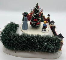 Load image into Gallery viewer, Department 56- Dickens&#39; Village &quot;Victorian Christmas Scene&quot; animated accessory
