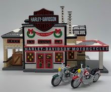 Load image into Gallery viewer, Dept 56- Snow Village &quot;Harley-Davidson Manufacturing&quot;
