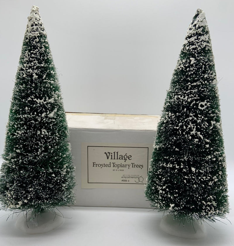 Dept 56- Village Accessories "Village Topiary Trees"