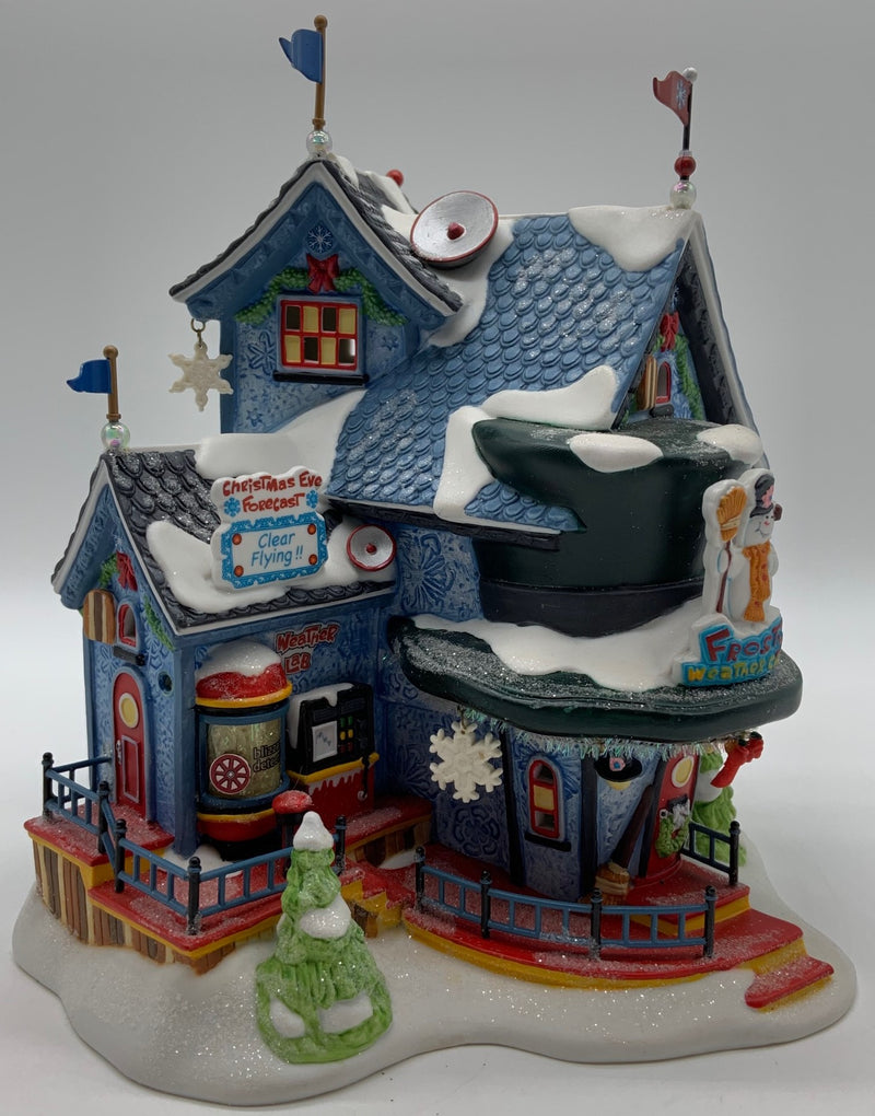 Dept 56- North Pole "Frosty's Christmas Weather Station"