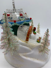 Load image into Gallery viewer, Retired Dept 56- North Pole &quot;Frosty&#39;s Sleds N&#39; Saucers&quot;
