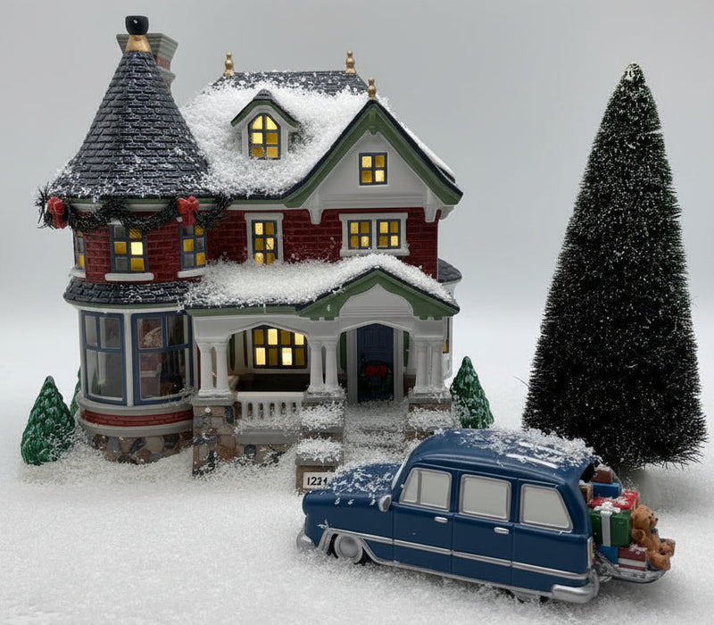 Dept 56- Snow Village "1224 Kissing Claus Lane"