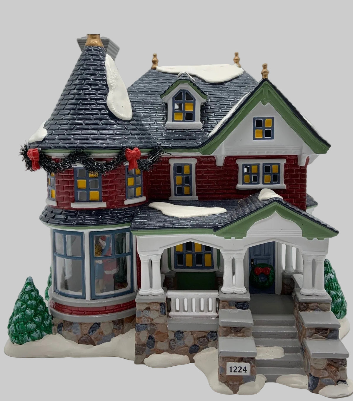 Dept 56- Snow Village "1224 Kissing Claus Lane"