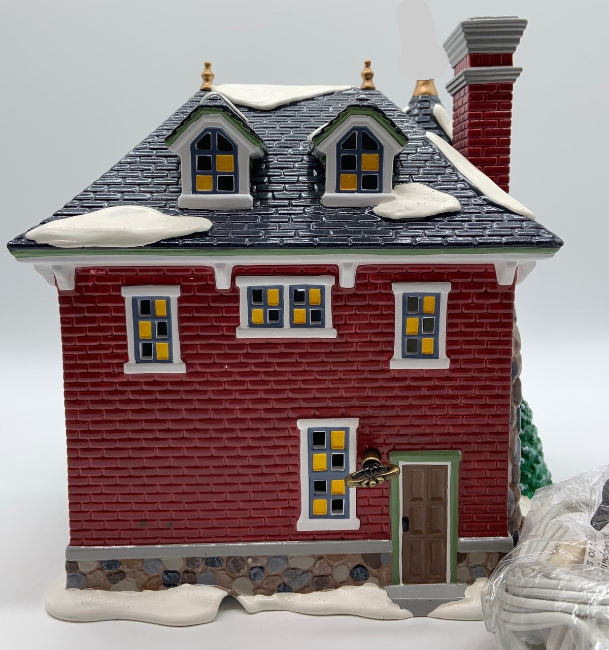 Retired Dept 56- Snow Village "1224 Kissing Claus Lane"