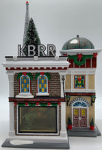 Load image into Gallery viewer, Dept 56- Snow Village &quot;KBRR TV&quot;
