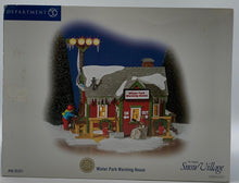 Load image into Gallery viewer, Department 56- Snow Village &quot;Winter Park Warming House&quot;
