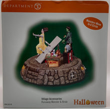 Load image into Gallery viewer, Dept 56- SV Halloween &quot;Runaway Monster &amp; Bride&quot;
