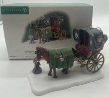 Load image into Gallery viewer, Dept 56- Dickens&#39; Village &quot;An Elegant Ride&quot;
