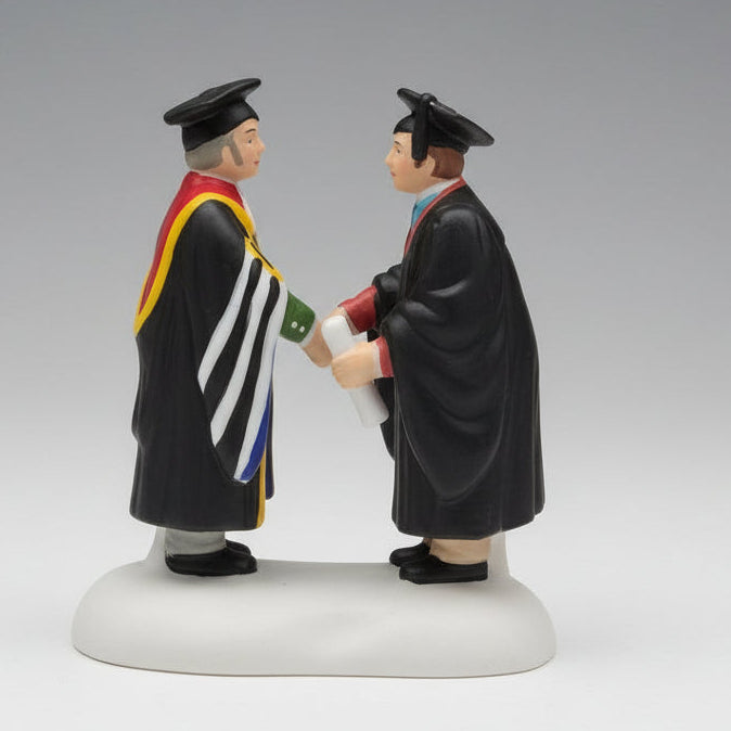 Dept 56- Dickens' Village "Congratulations, Graduate" 