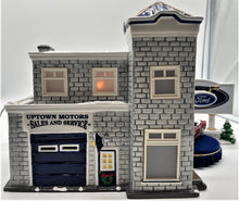 Load image into Gallery viewer, Dept 56- Snow Village &quot;Uptown Motors Ford&quot; 
