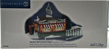 Load image into Gallery viewer, Dept 56- Snow Village &quot;Stardust Refreshment Stand&quot;
