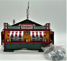 Load image into Gallery viewer, Dept 56- Snow Village &quot;Stardust Refreshment Stand&quot;
