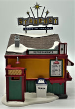 Load image into Gallery viewer, Department 56- Snow Village &quot;Stardust Refreshment Stand&quot;
