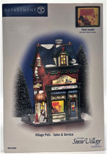 Load image into Gallery viewer, Retired Department 56- Snow Village &quot;Village Pets Sales &amp; Service&quot;
