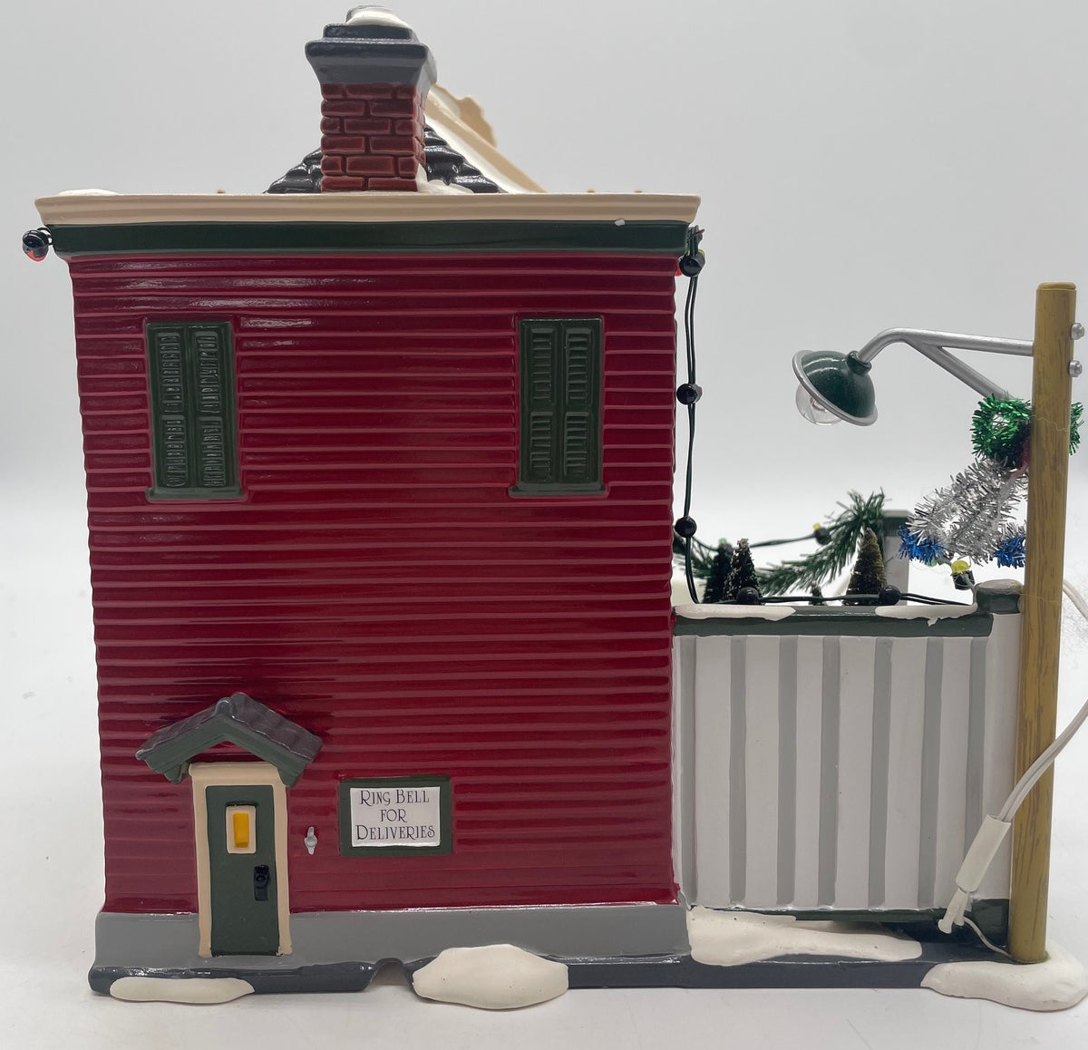Department 56- Snow Village "Silver Bells Christmas Shop"