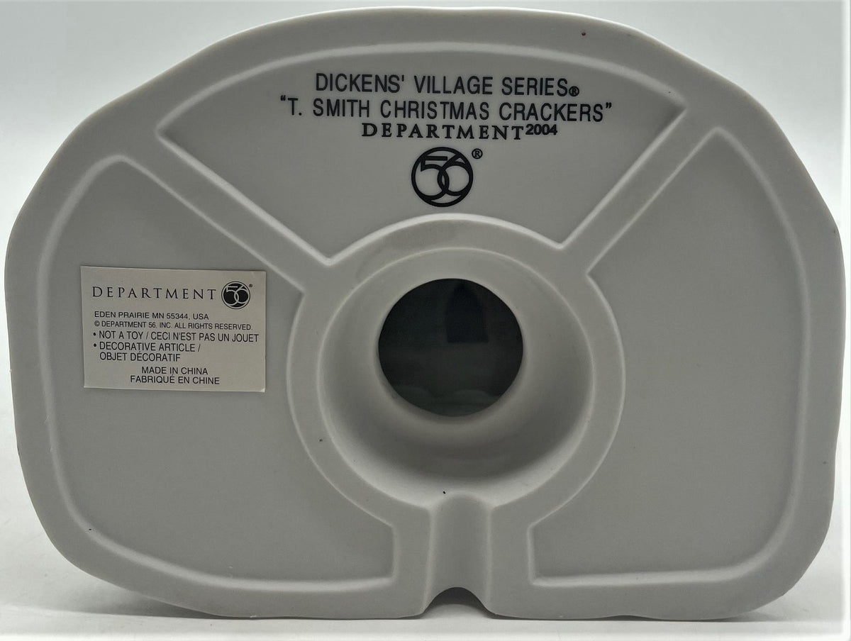 Department 56- Dickens' Village "T. Smith Christmas Crackers"