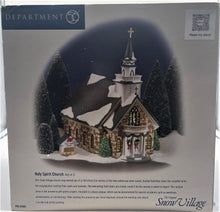 Load image into Gallery viewer, Retired Department 56- Snow Village &quot;Holy Spirit Church&quot;
