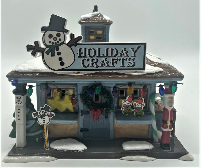 Dept 56- Snow Village "Holiday Crafts"