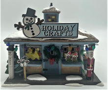 Load image into Gallery viewer, Dept 56- Snow Village &quot;Holiday Crafts&quot;
