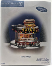 Load image into Gallery viewer, Department 56- Snow Village &quot;Franky&#39;s Hot Dogs&quot;
