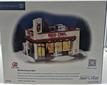 Load image into Gallery viewer, Department 56- Snow Village &quot;Red Owl Grocery Store&quot;
