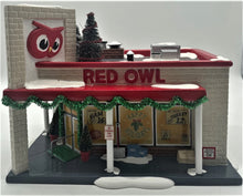 Load image into Gallery viewer, Dept 56- Snow Village &quot;Red Owl Grocery Store&quot;
