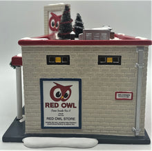 Load image into Gallery viewer, Retired Dept 56- Snow Village &quot;Red Owl Grocery Store&quot;
