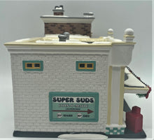 Load image into Gallery viewer, Department 56- Snow Village &quot;Super Suds Laundromat&quot;
