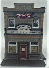 Load image into Gallery viewer, Dept 56- Snow Village &quot;Armed Forces Recruiting Station&quot;
